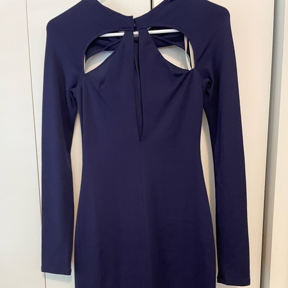 Halston Cutout Dress - Picture 4 of 5